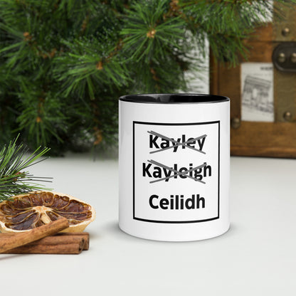 Ceilidh Mug with Colour Inside