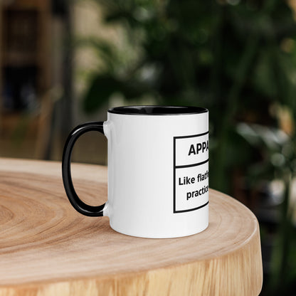 Appalachian Practice Mug with Colour Inside