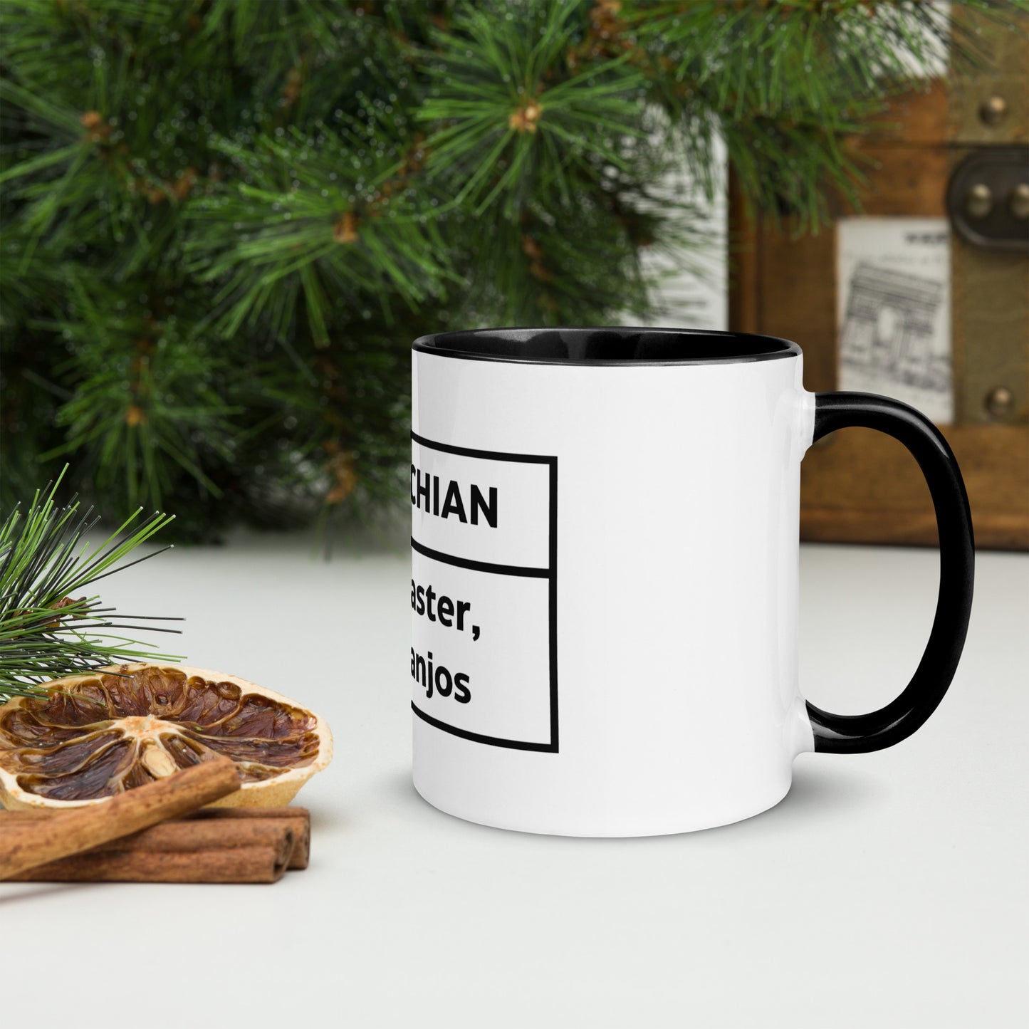 Appalachian Banjos Mug with Colour Inside
