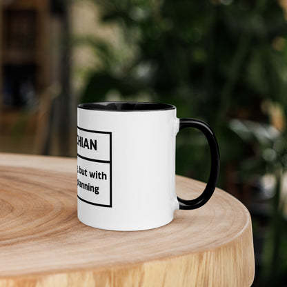 Appalachian Practice Mug with Colour Inside