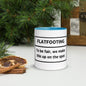 Flatfooting Mug with Colour Inside