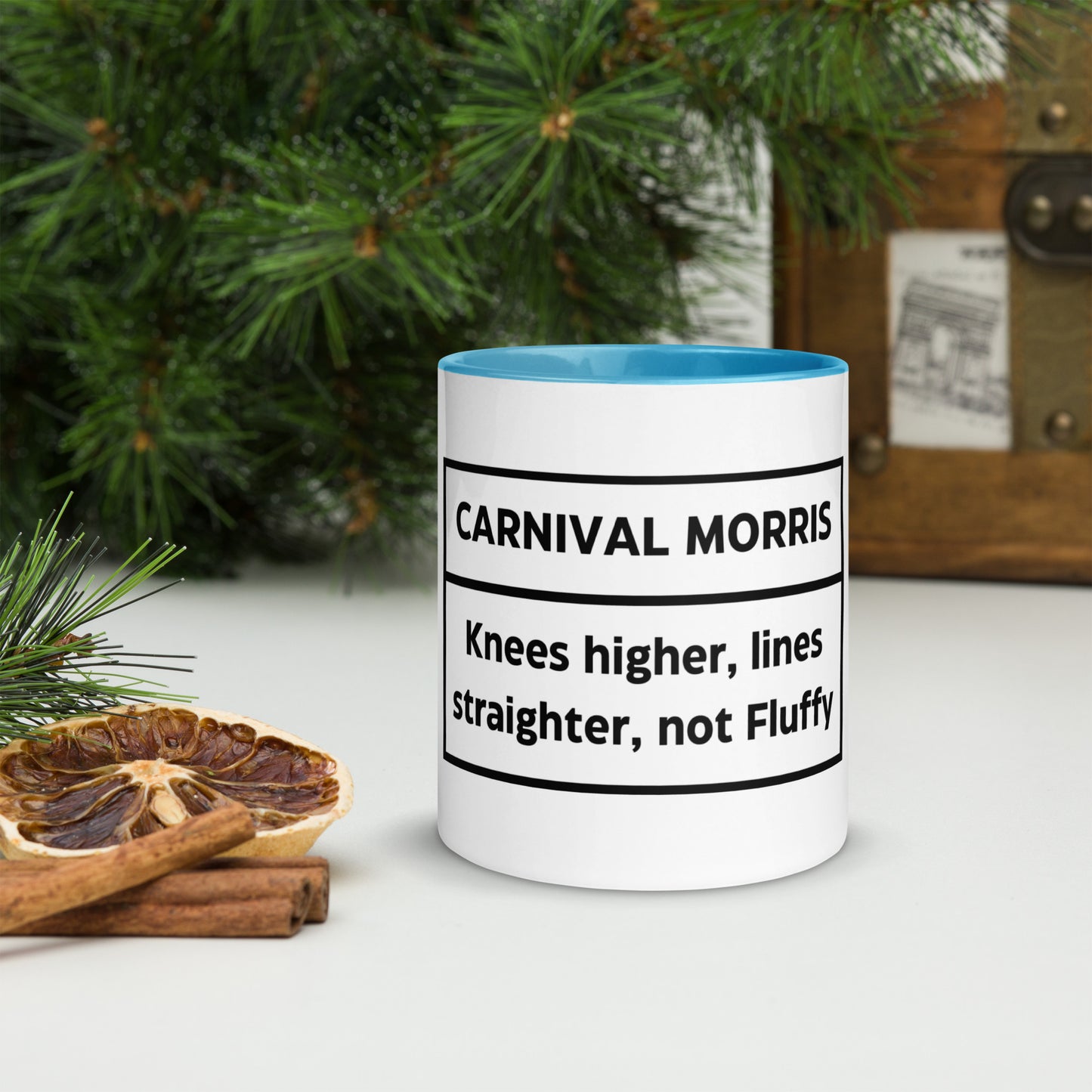 Carnival Fluffy Mug with Colour Inside