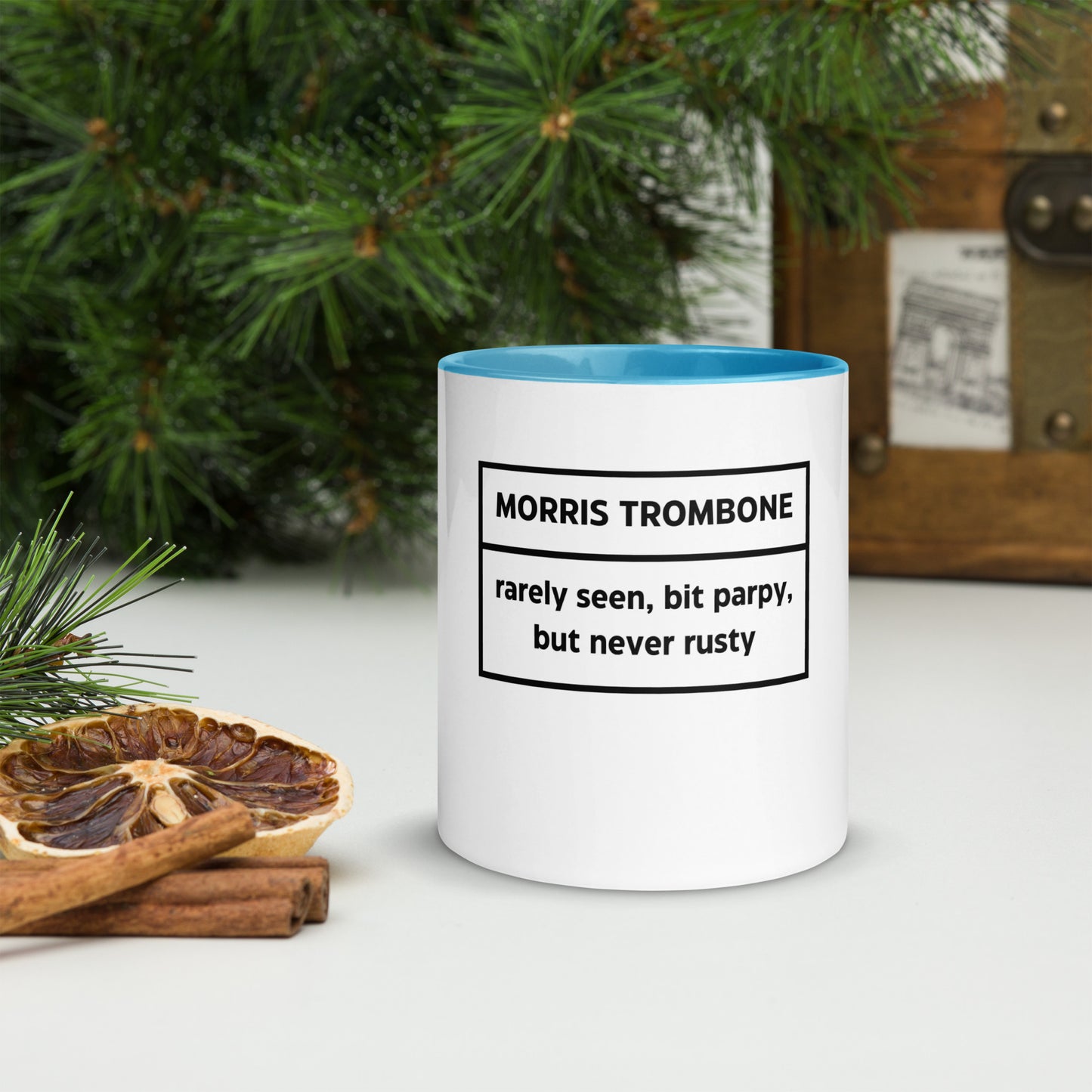 Morris Trombone Mug with Colour Inside