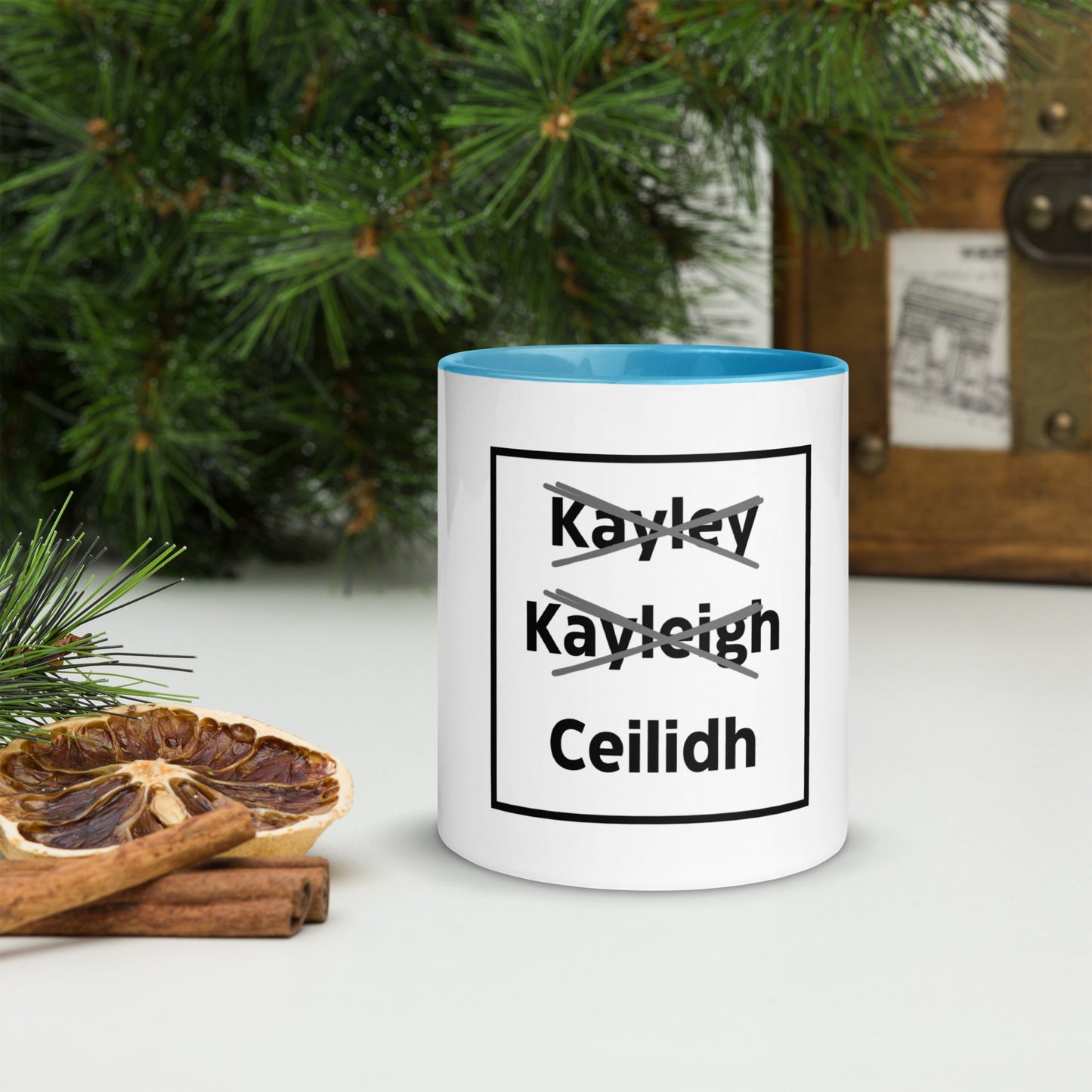 Ceilidh Mug with Colour Inside