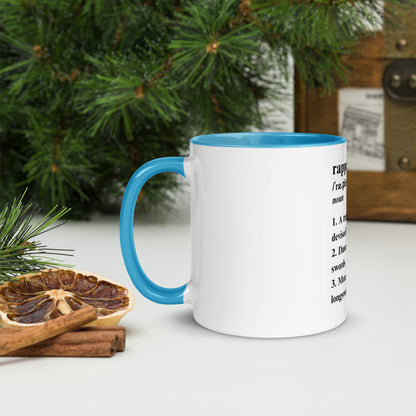 Rapper Sword definition Mug with Colour Inside
