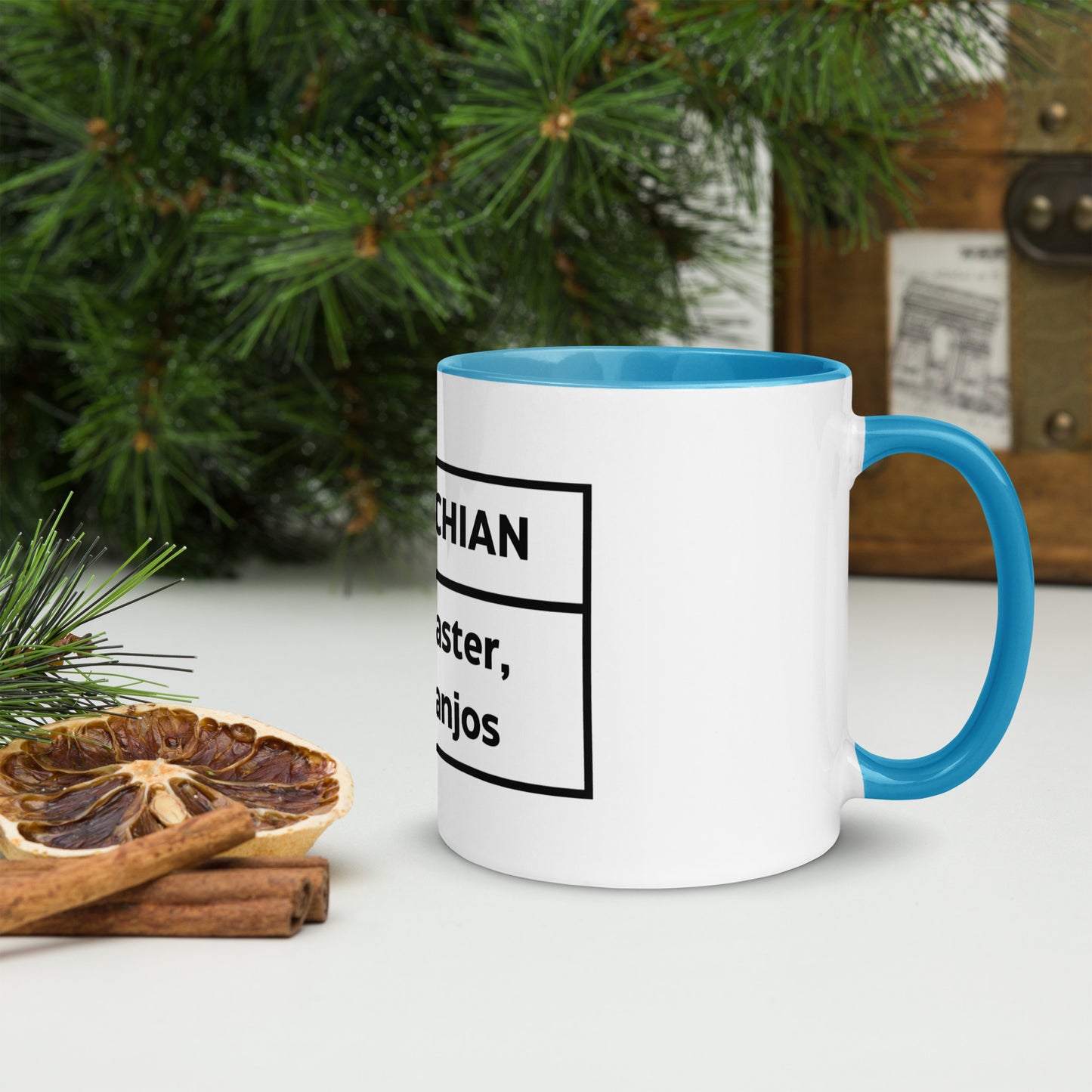 Appalachian Banjos Mug with Colour Inside