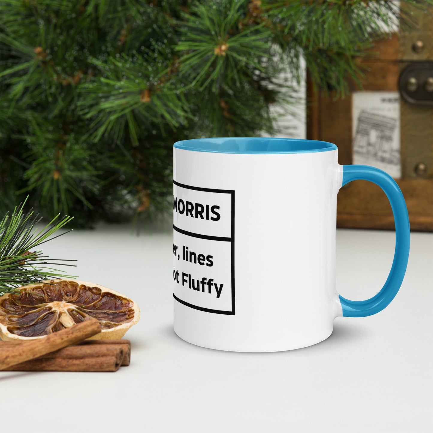 Carnival Fluffy Mug with Colour Inside