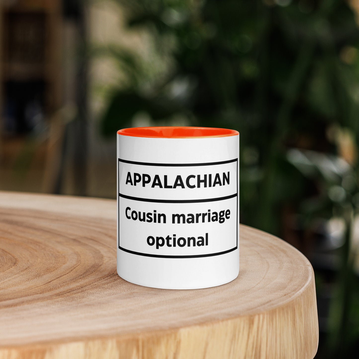 Appalachian Cousin Mug with Colour Inside