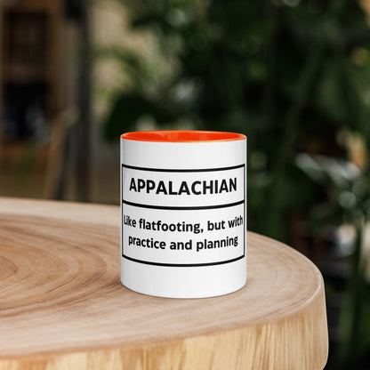 Appalachian Practice Mug with Colour Inside