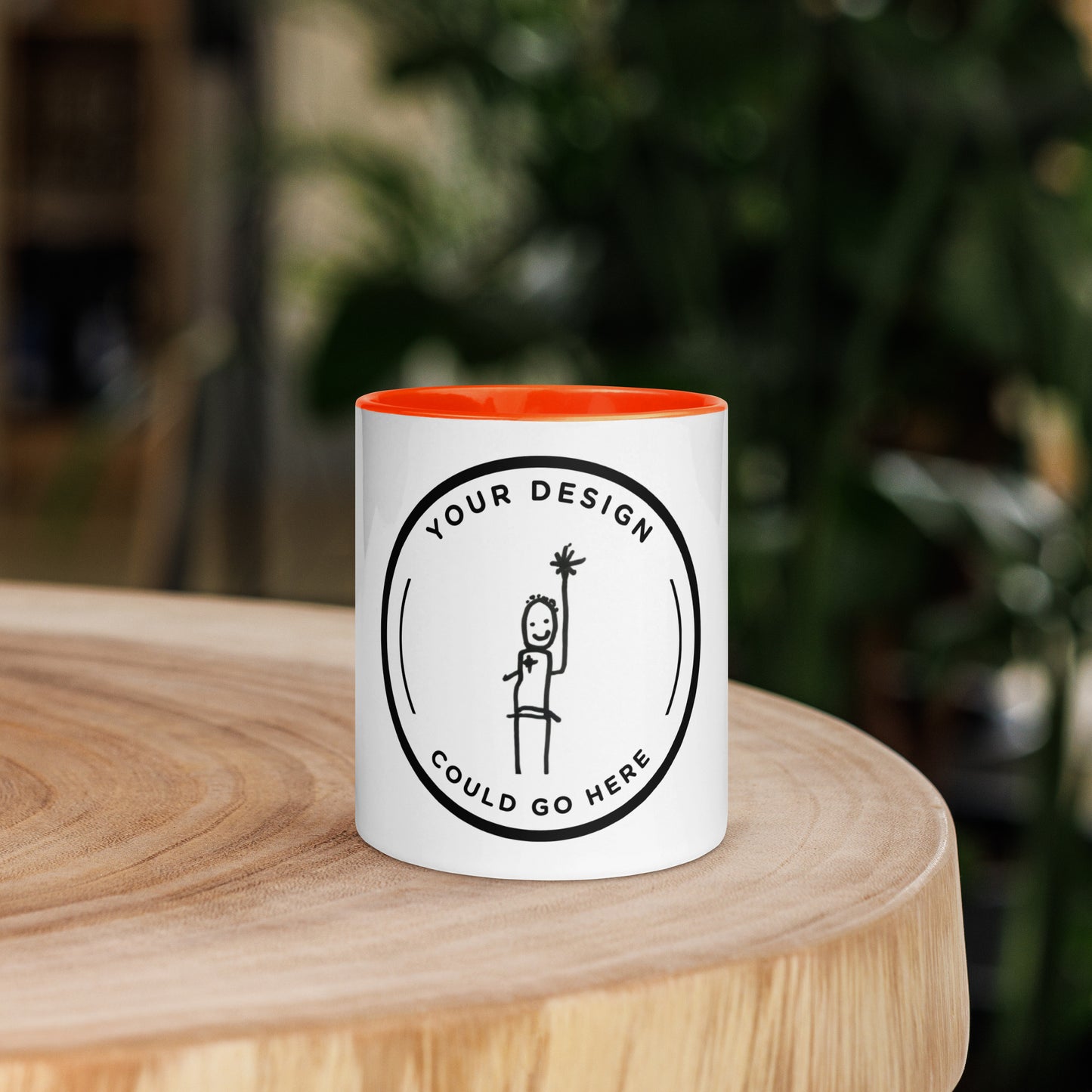 Your Design Morris Offspring Mug with Colour Inside