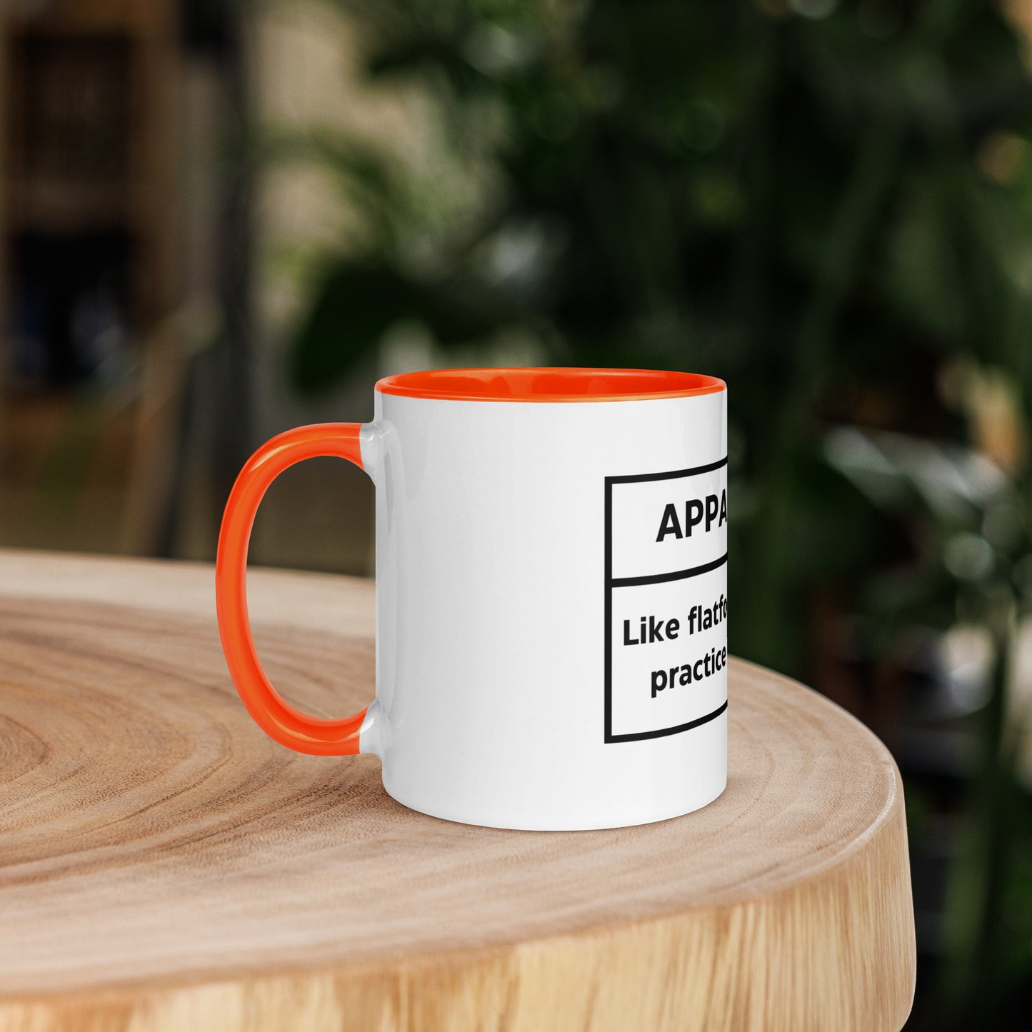 Appalachian Practice Mug with Colour Inside