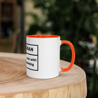 Appalachian Practice Mug with Colour Inside