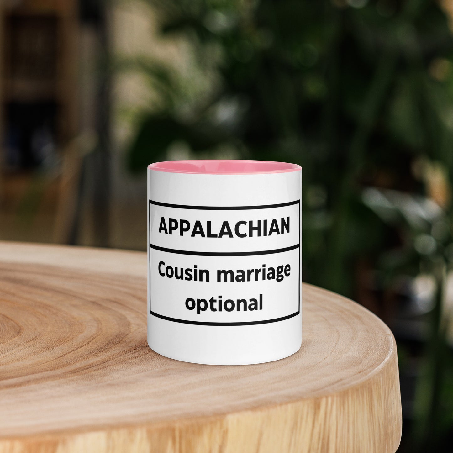 Appalachian Cousin Mug with Colour Inside