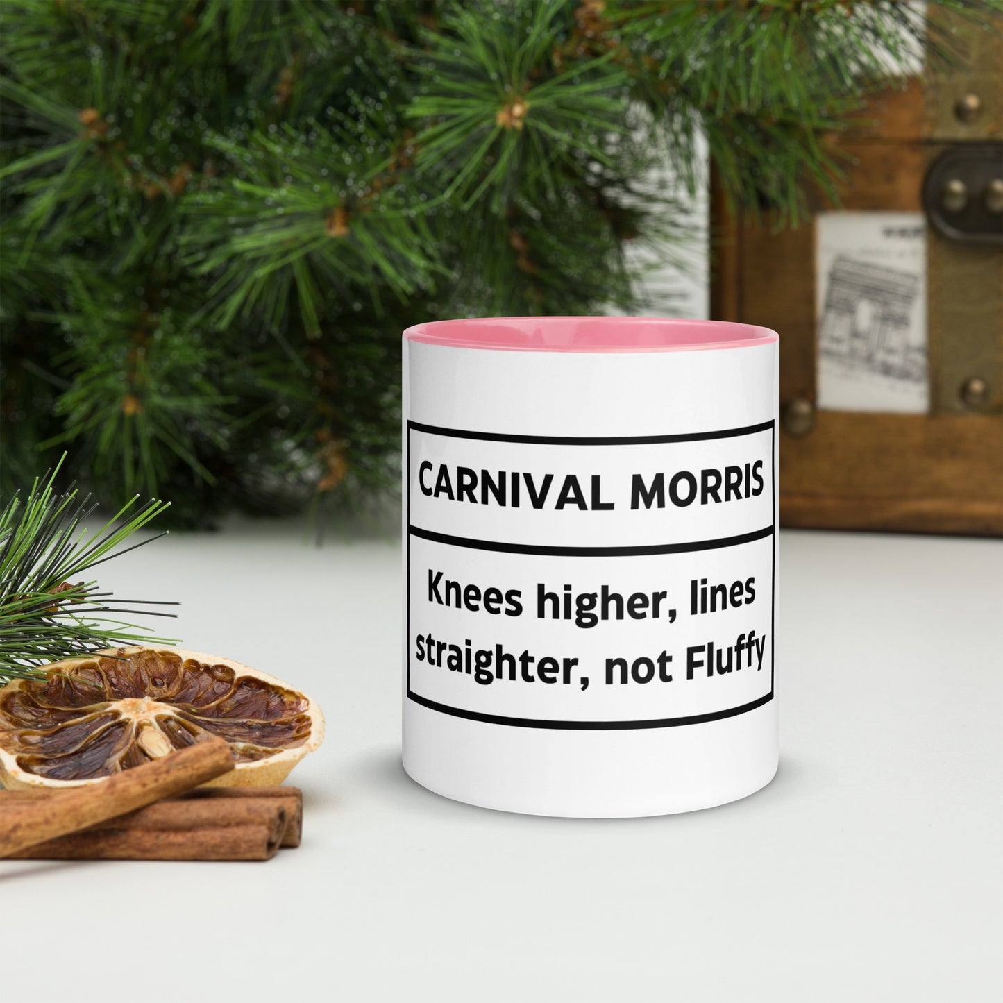 Carnival Fluffy Mug with Colour Inside