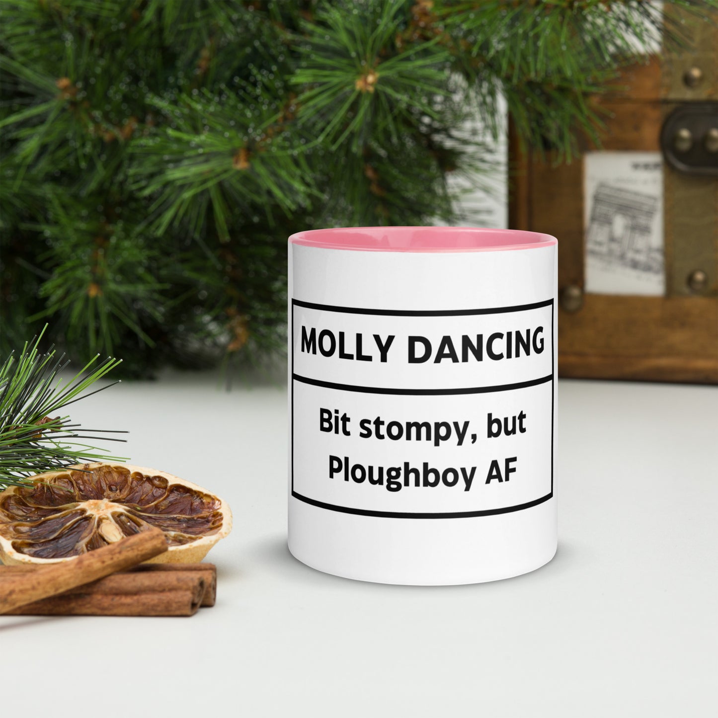 Molly Ploughboy Mug with Colour Inside