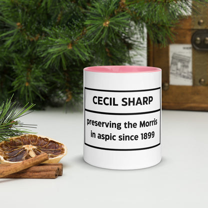 Cecil Sharp Aspic Mug with Colur Inside