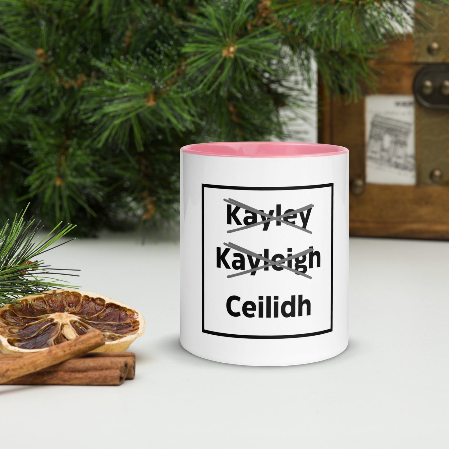 Ceilidh Mug with Colour Inside