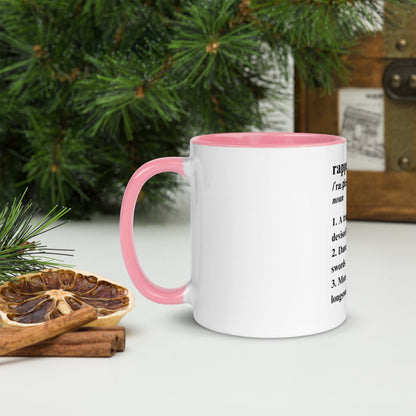 Rapper Sword definition Mug with Colour Inside