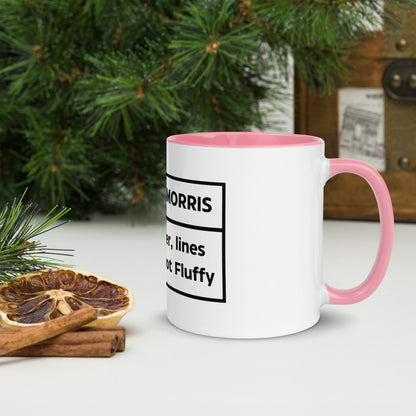 Carnival Fluffy Mug with Colour Inside