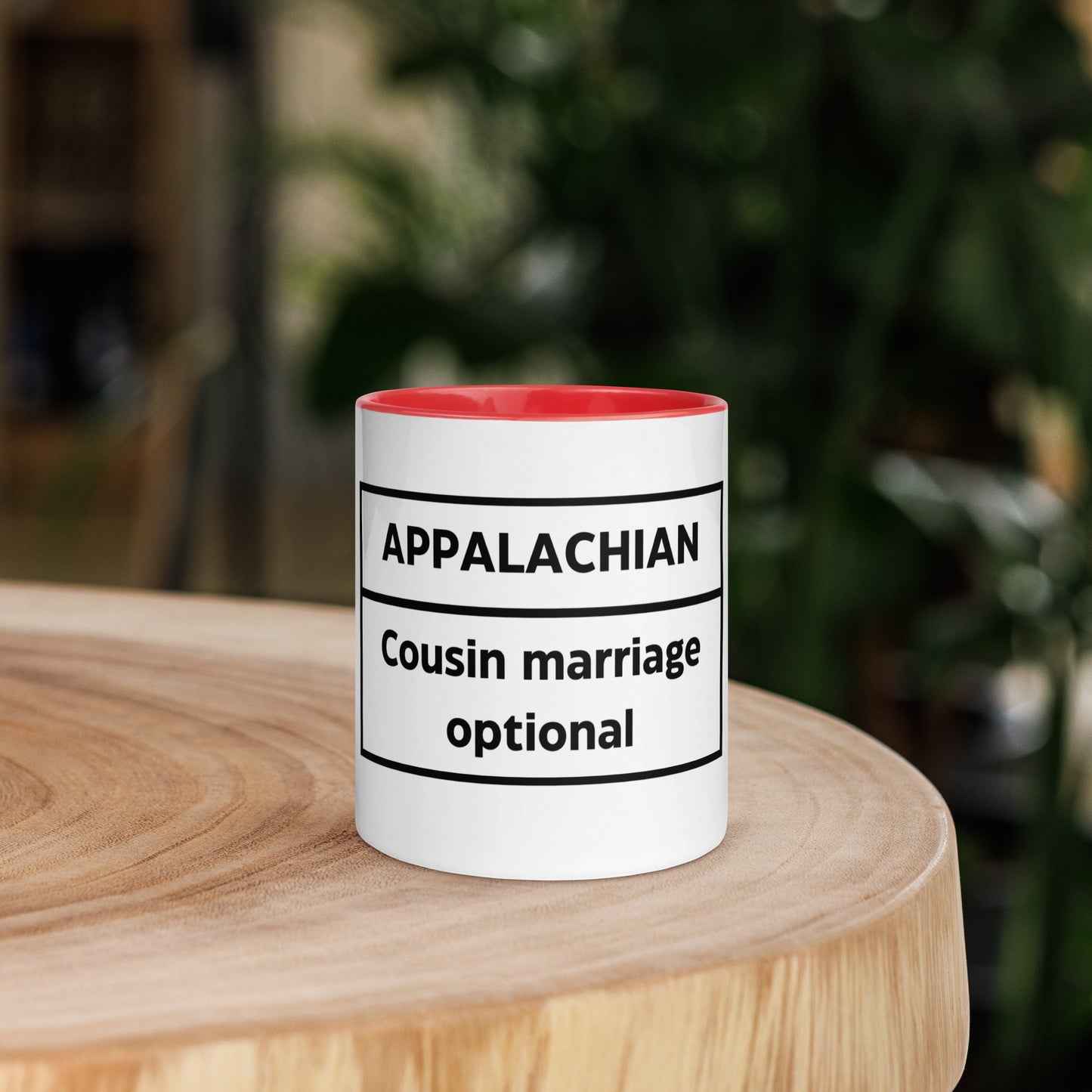 Appalachian Cousin Mug with Colour Inside