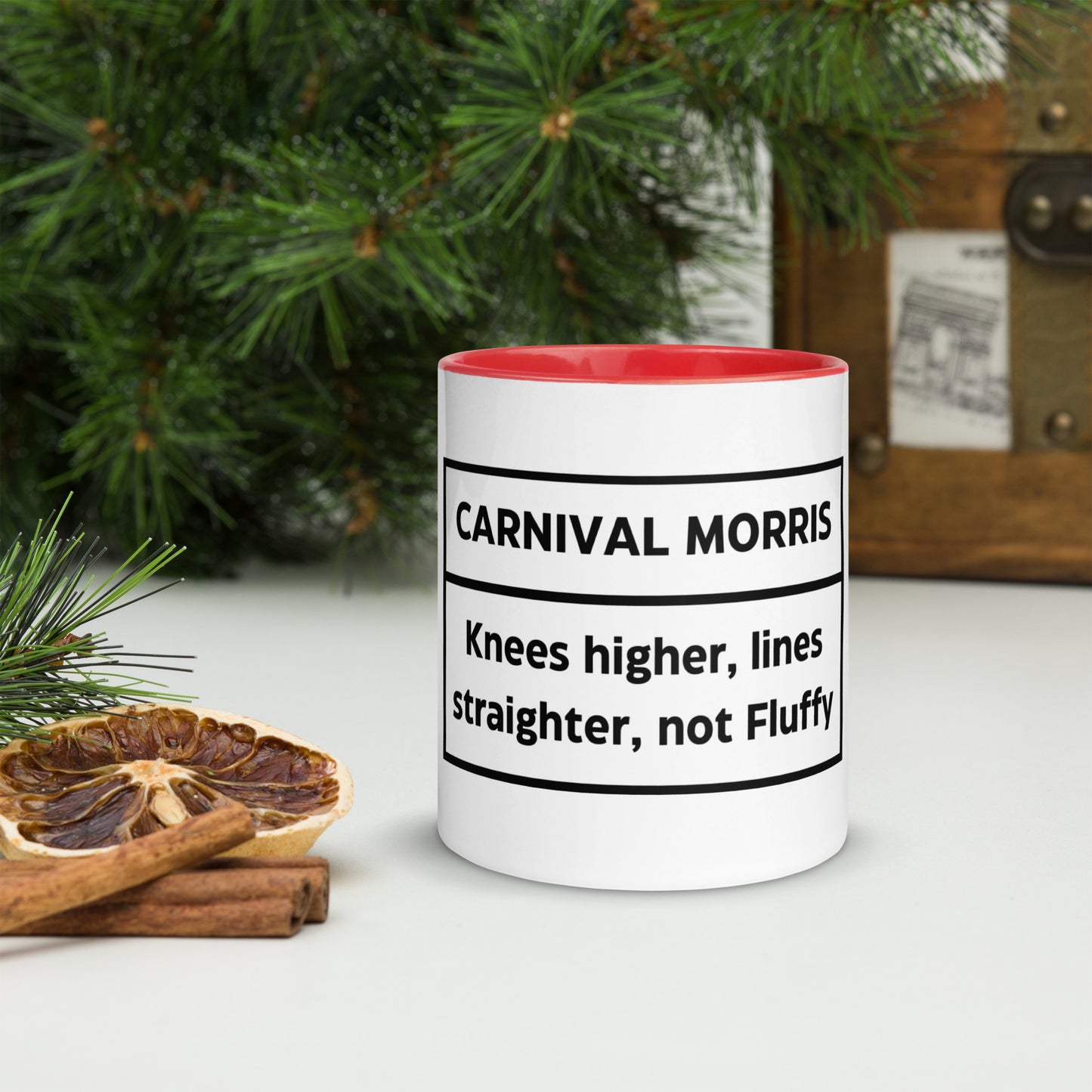Carnival Fluffy Mug with Colour Inside