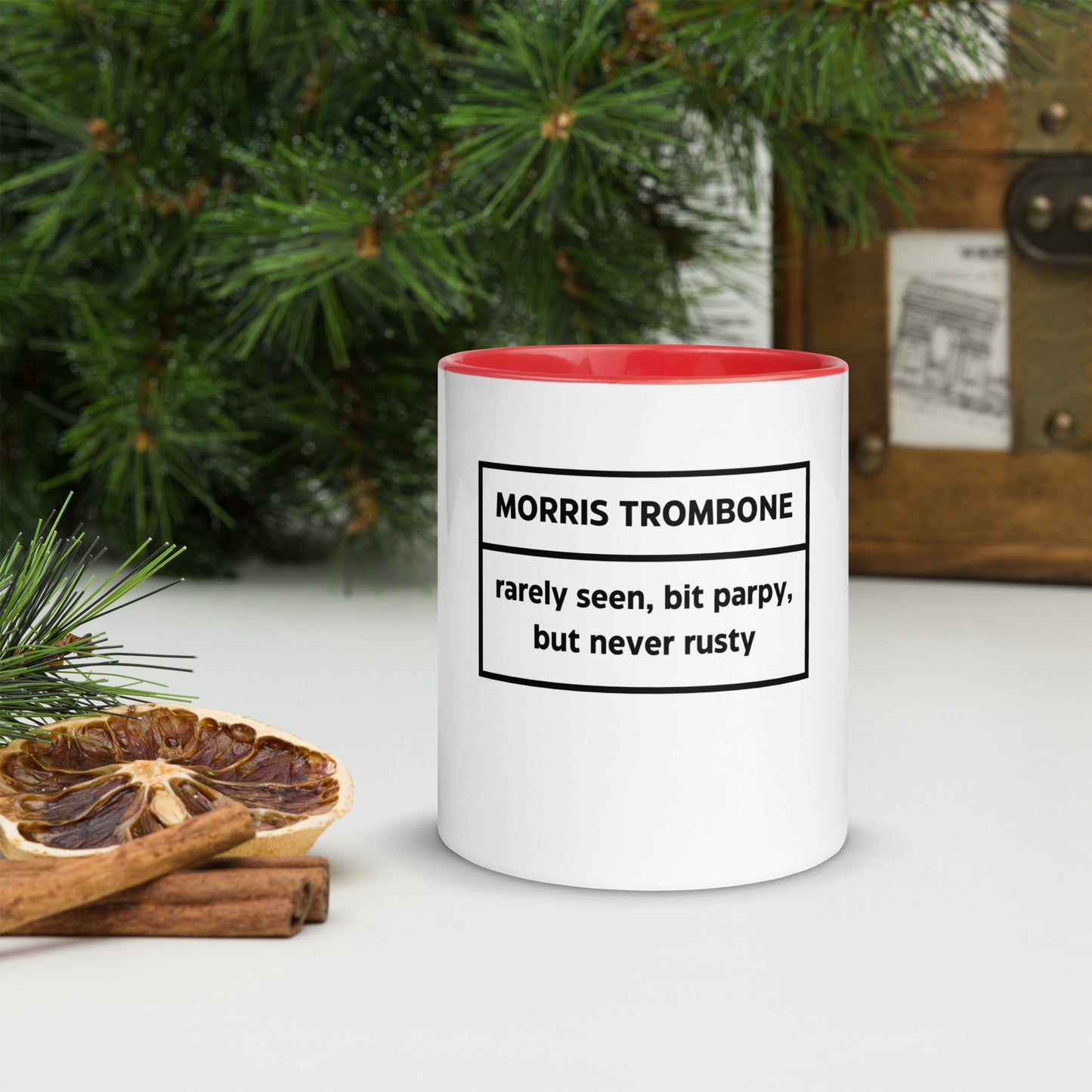 Morris Trombone Mug with Colour Inside