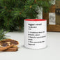 Rapper Sword definition Mug with Colour Inside