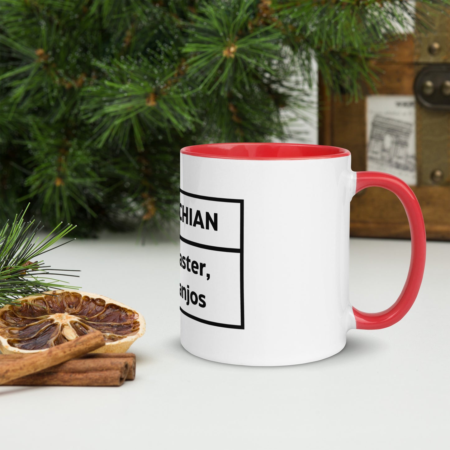 Appalachian Banjos Mug with Colour Inside
