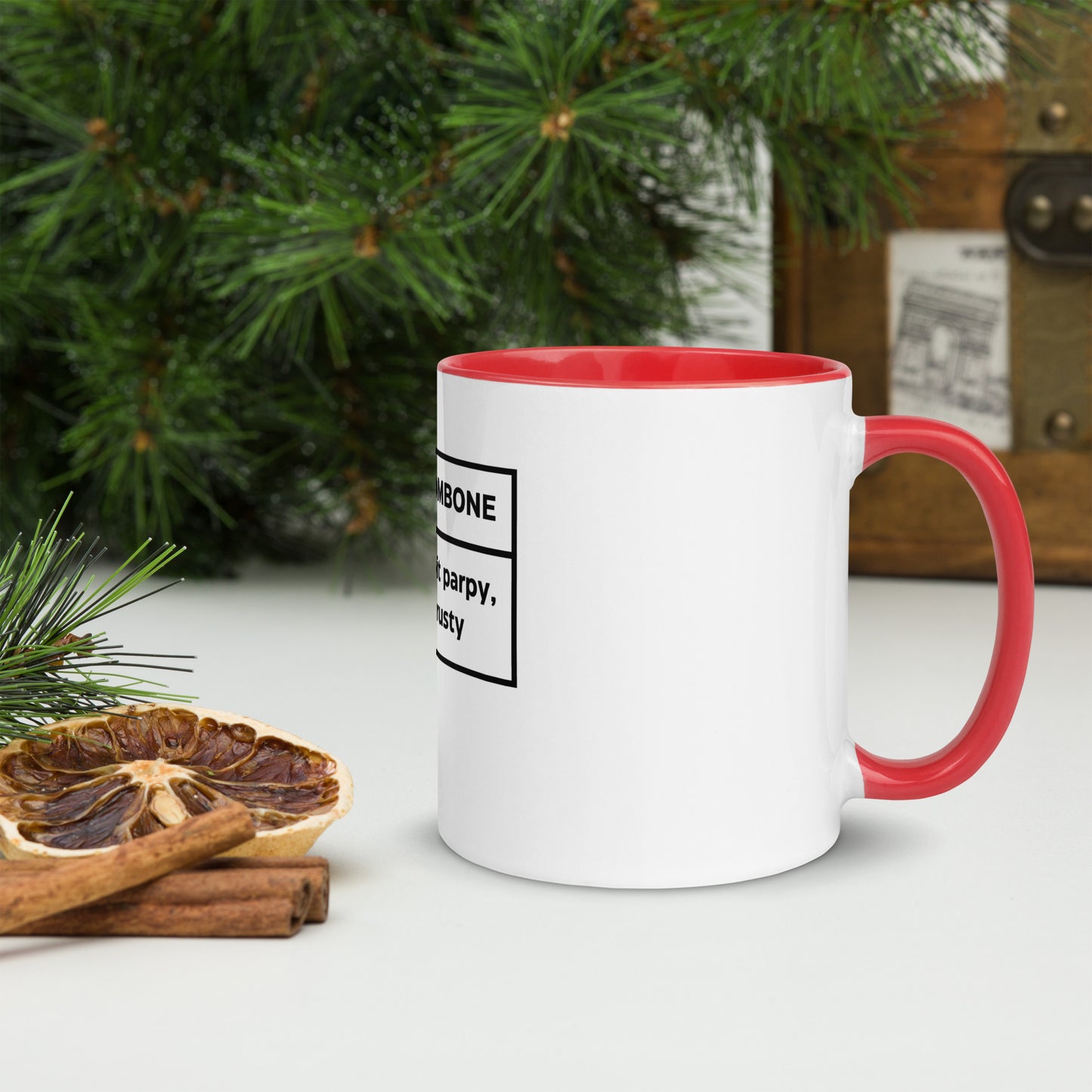 Morris Trombone Mug with Colour Inside