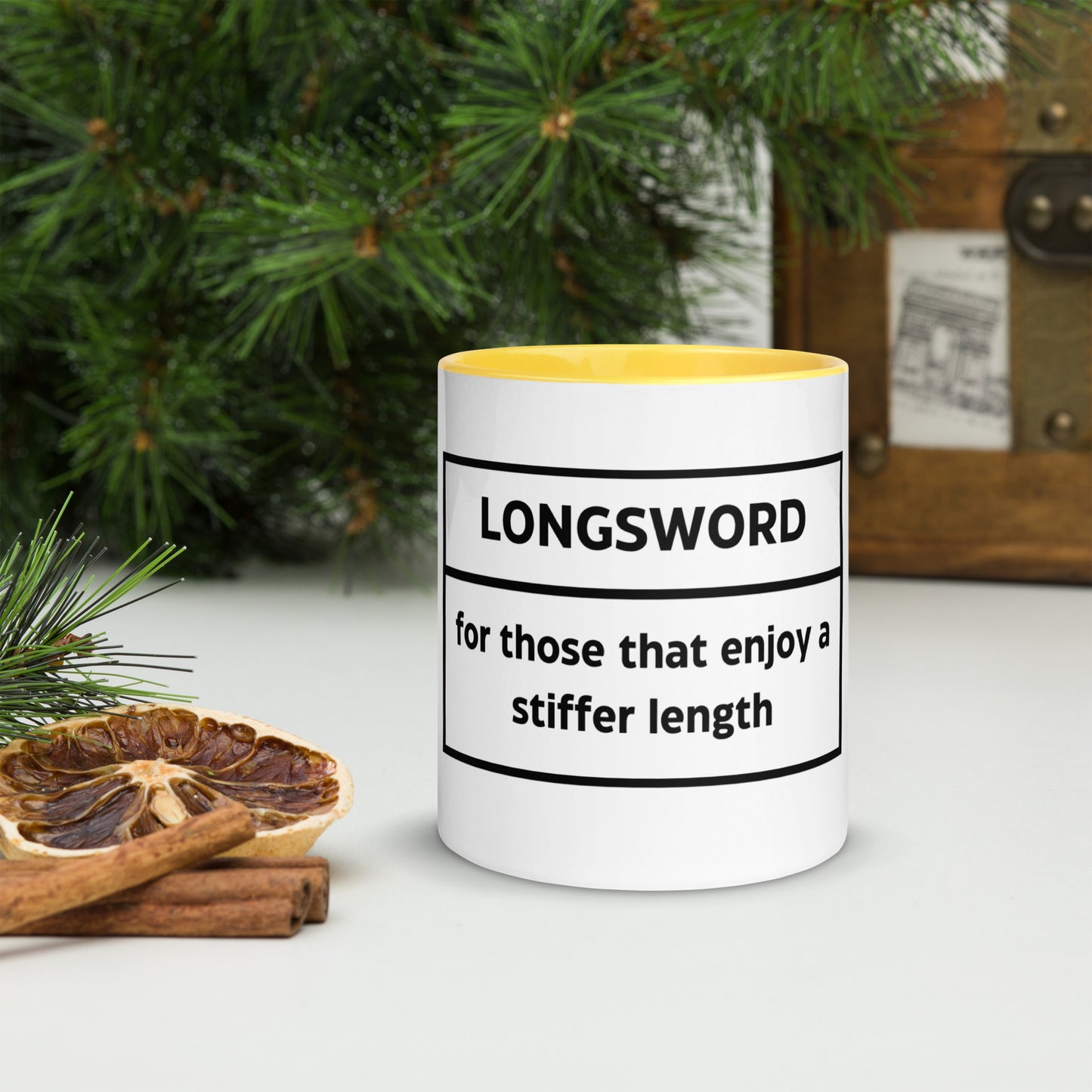 Longsword Stiffer Mug with Colour Inside
