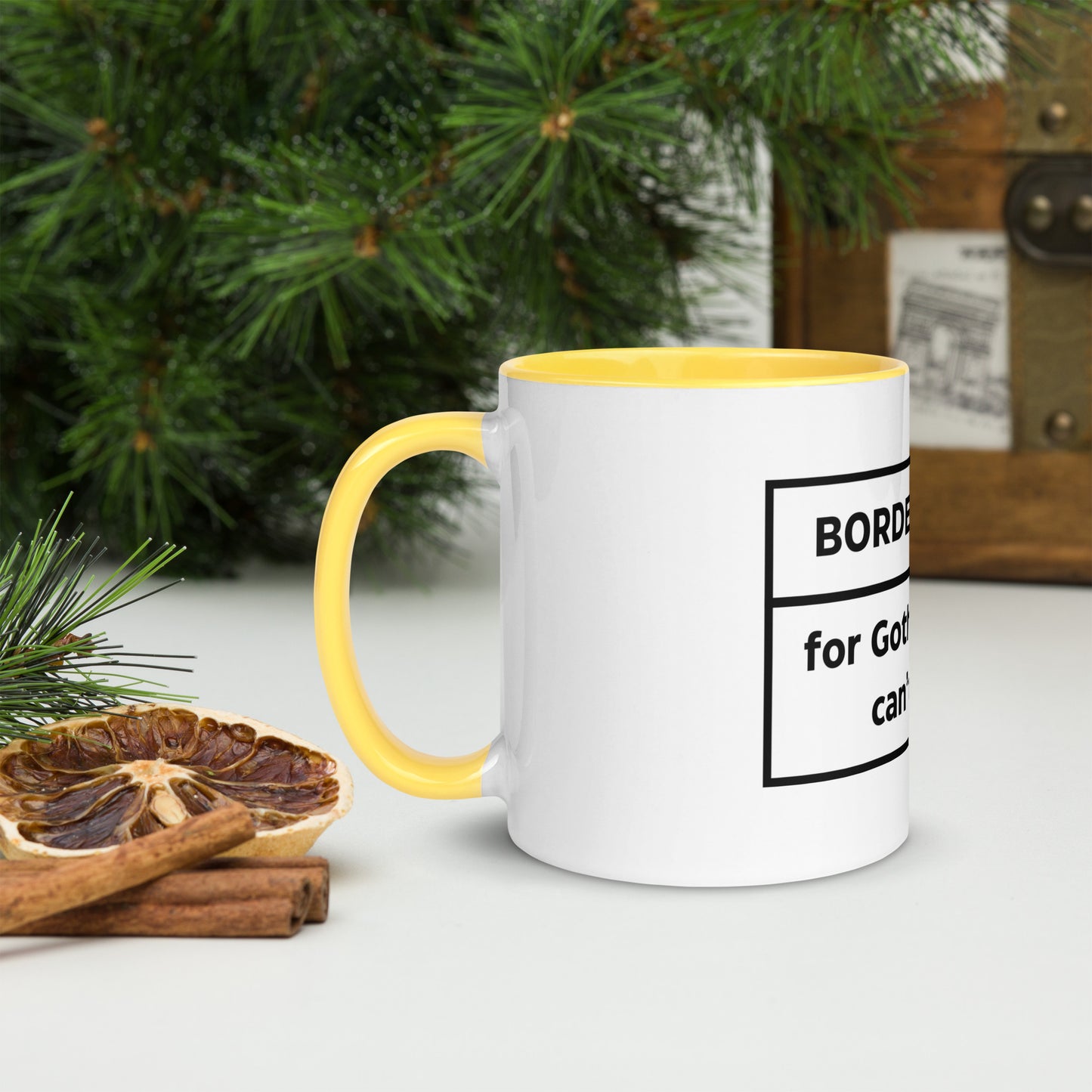 Border Goths Mug with Colour Inside
