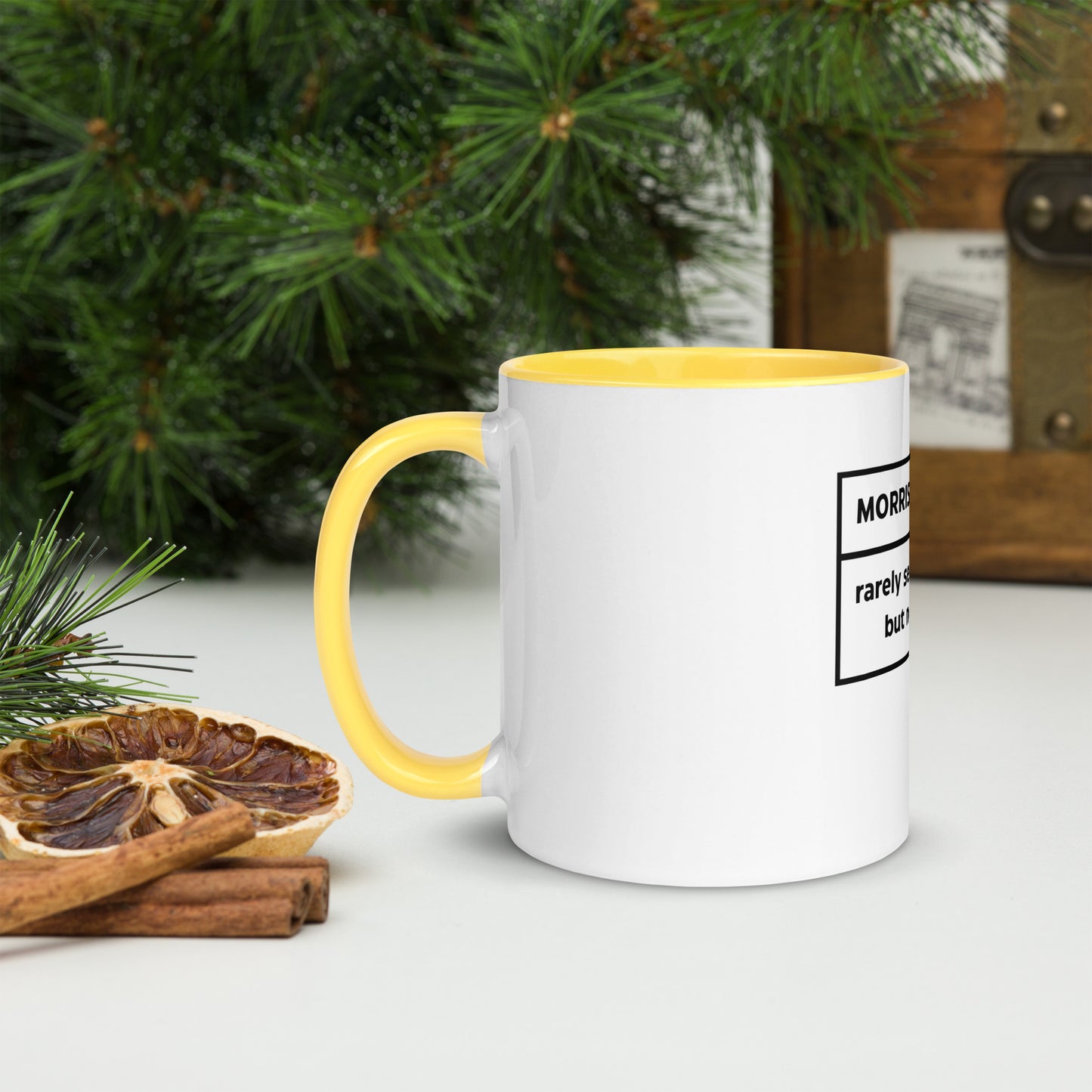 Morris Trombone Mug with Colour Inside