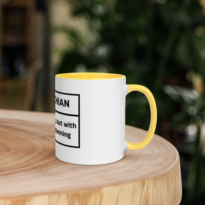 Appalachian Practice Mug with Colour Inside