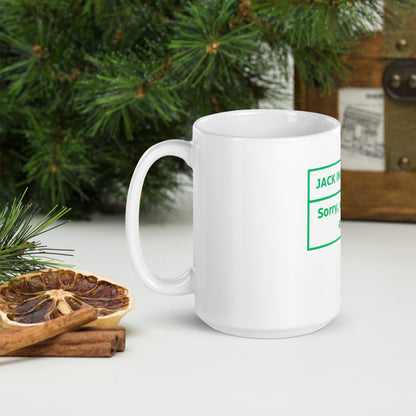 Jack In The Green White Glossy Mug