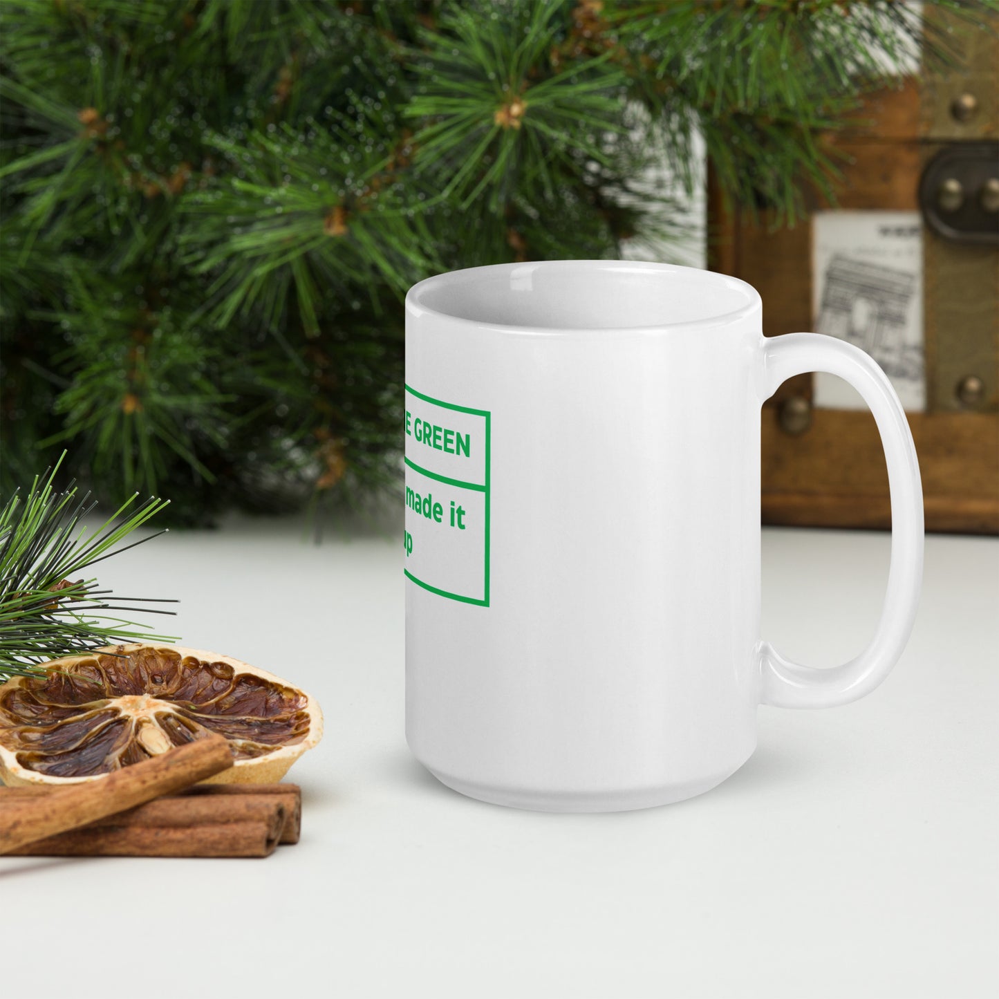 Jack In The Green White Glossy Mug