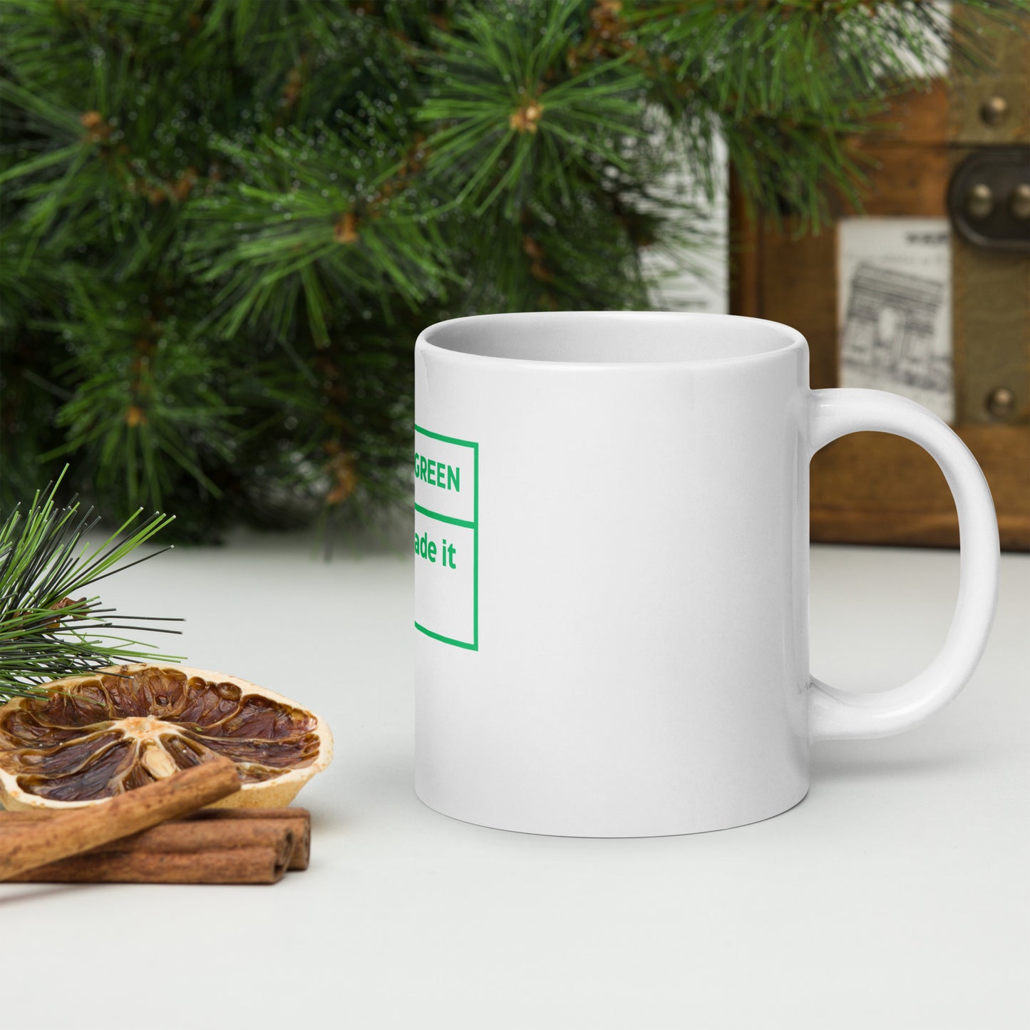 Jack In The Green White Glossy Mug